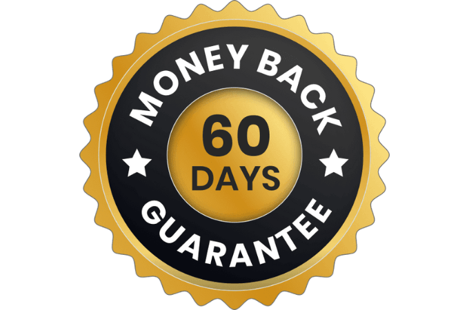 EndoPeak 60-day money-back guarantee for risk-free purchase